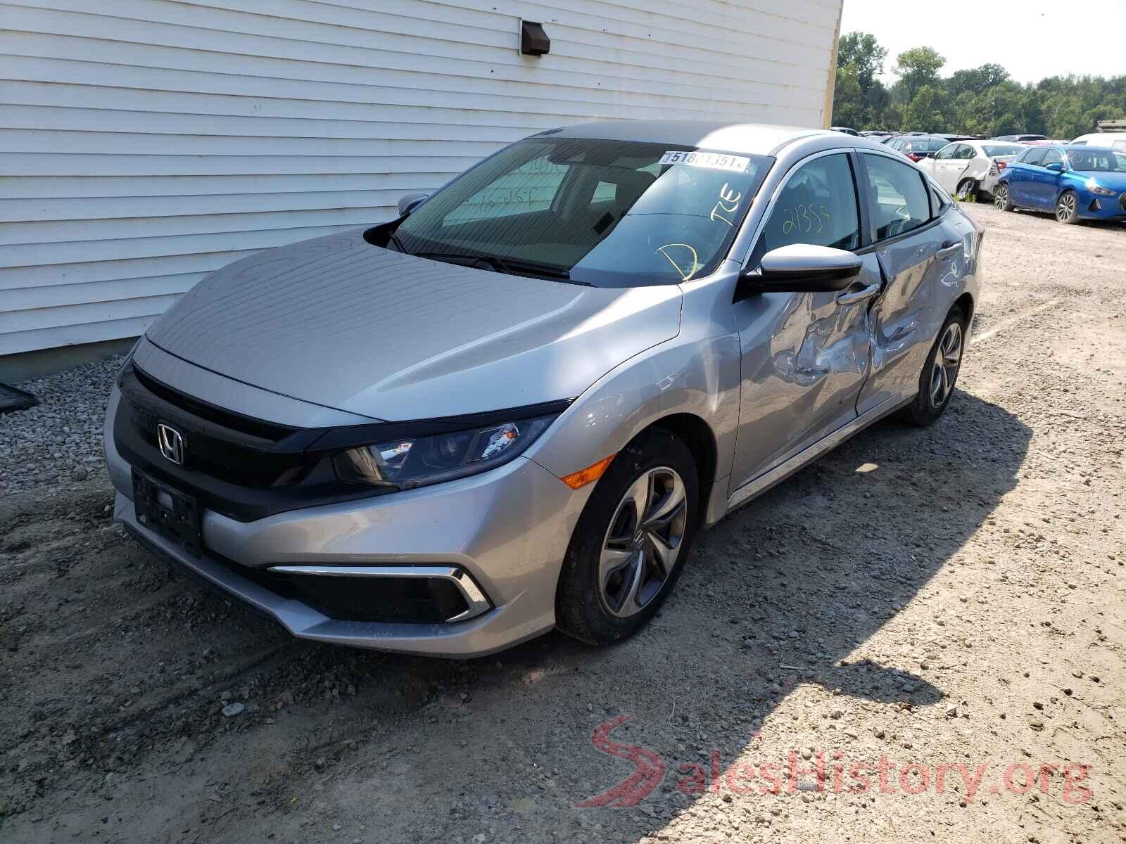 2HGFC2F62KH500721 2019 HONDA CIVIC