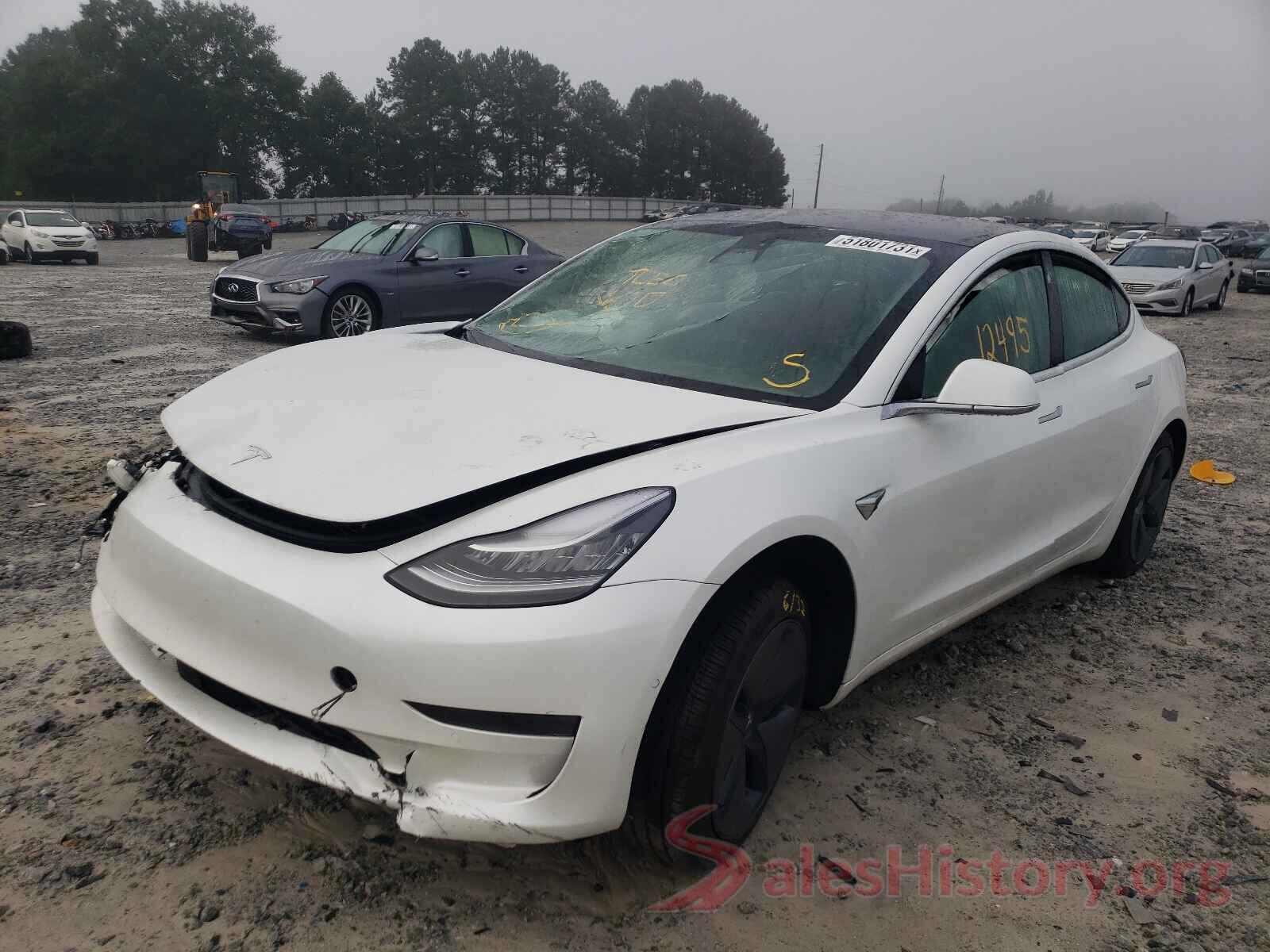 5YJ3E1EAXLF737458 2020 TESLA MODEL 3