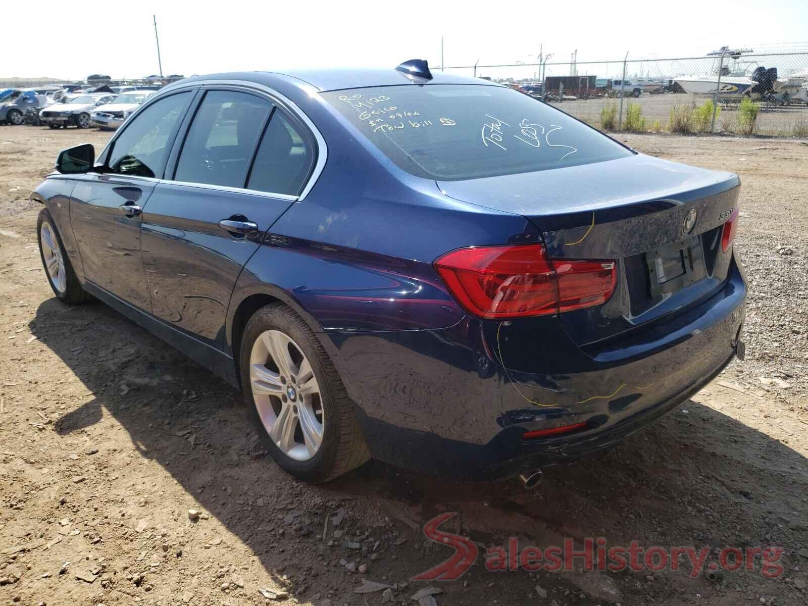 WBA8B9G38HNU55739 2017 BMW 3 SERIES