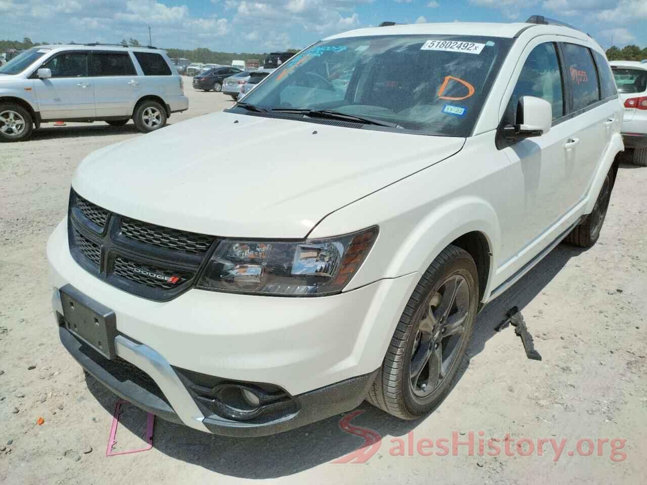 3C4PDCGBXKT866645 2019 DODGE JOURNEY