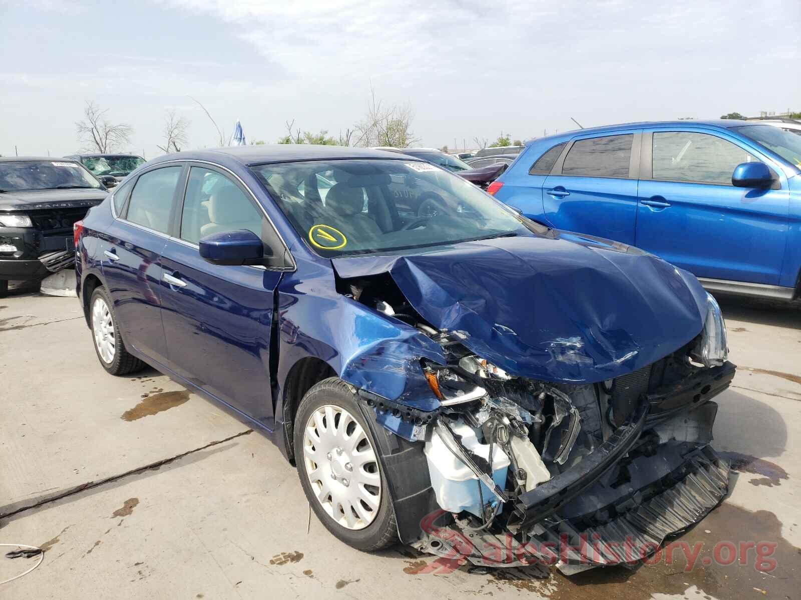 3N1AB7AP9GY314607 2016 NISSAN SENTRA