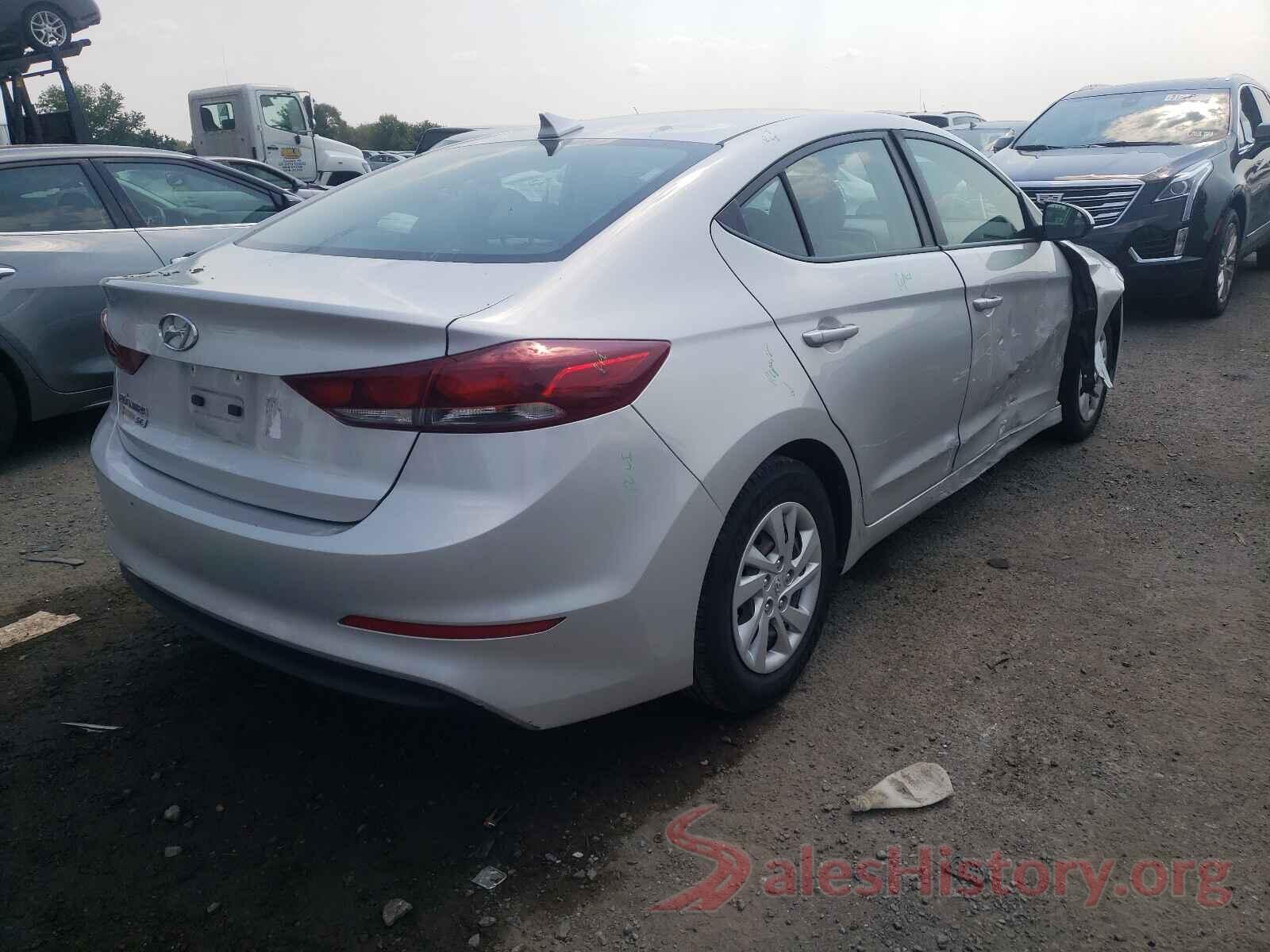 5NPD74LF7HH162954 2017 HYUNDAI ELANTRA