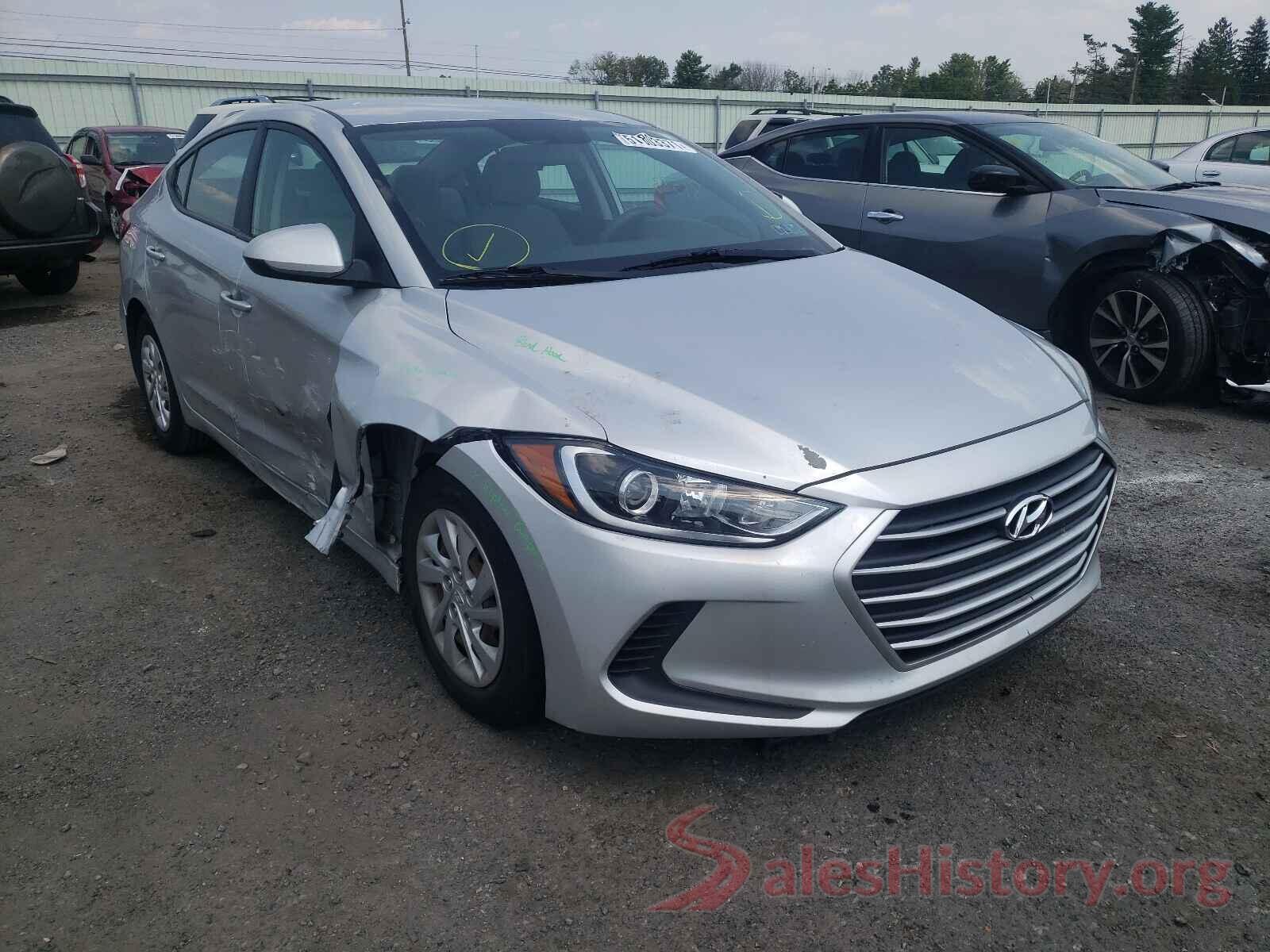 5NPD74LF7HH162954 2017 HYUNDAI ELANTRA