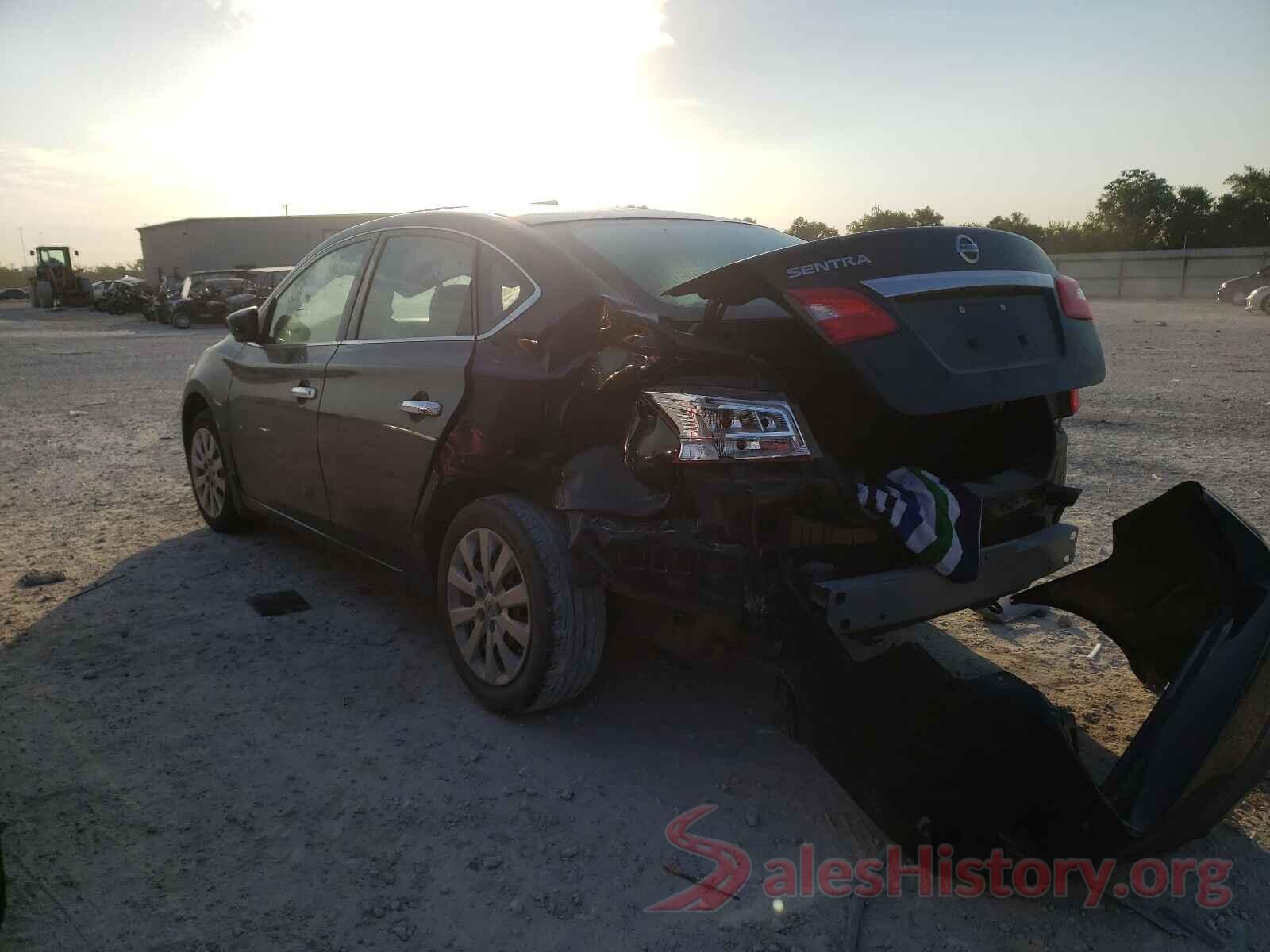 3N1AB7AP5GY222040 2016 NISSAN SENTRA