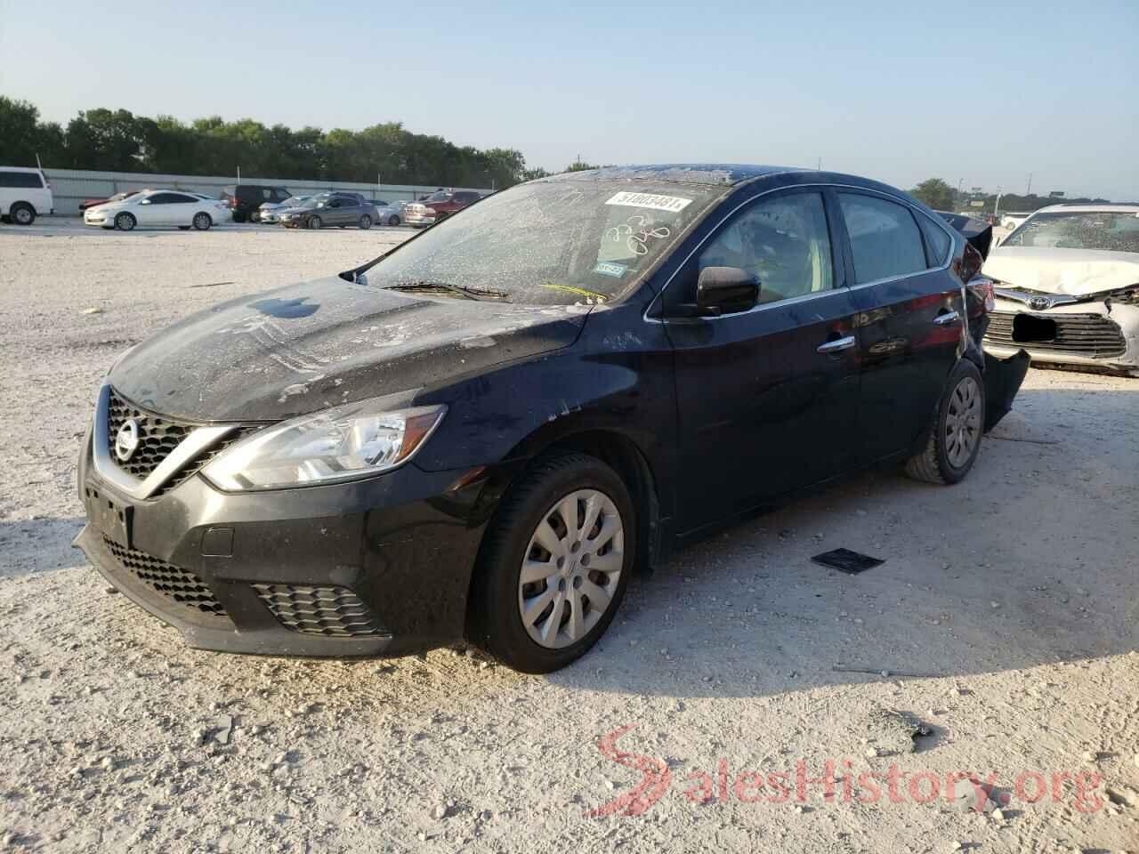 3N1AB7AP5GY222040 2016 NISSAN SENTRA