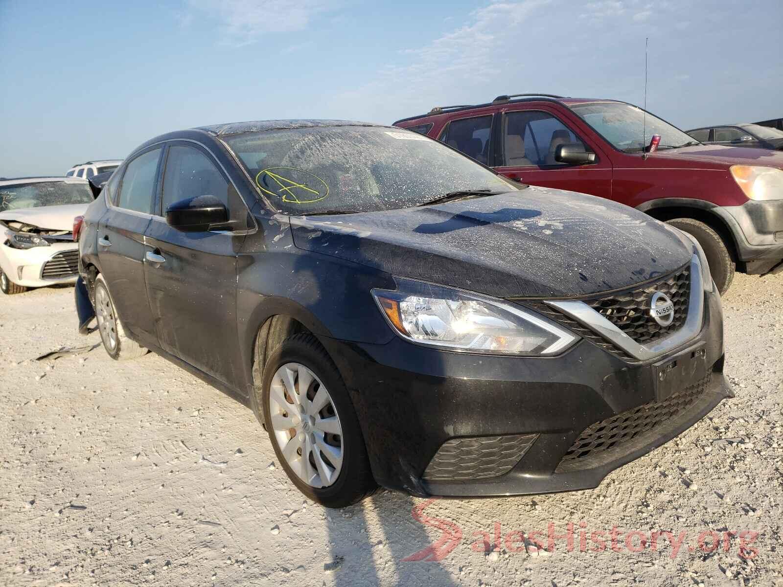 3N1AB7AP5GY222040 2016 NISSAN SENTRA