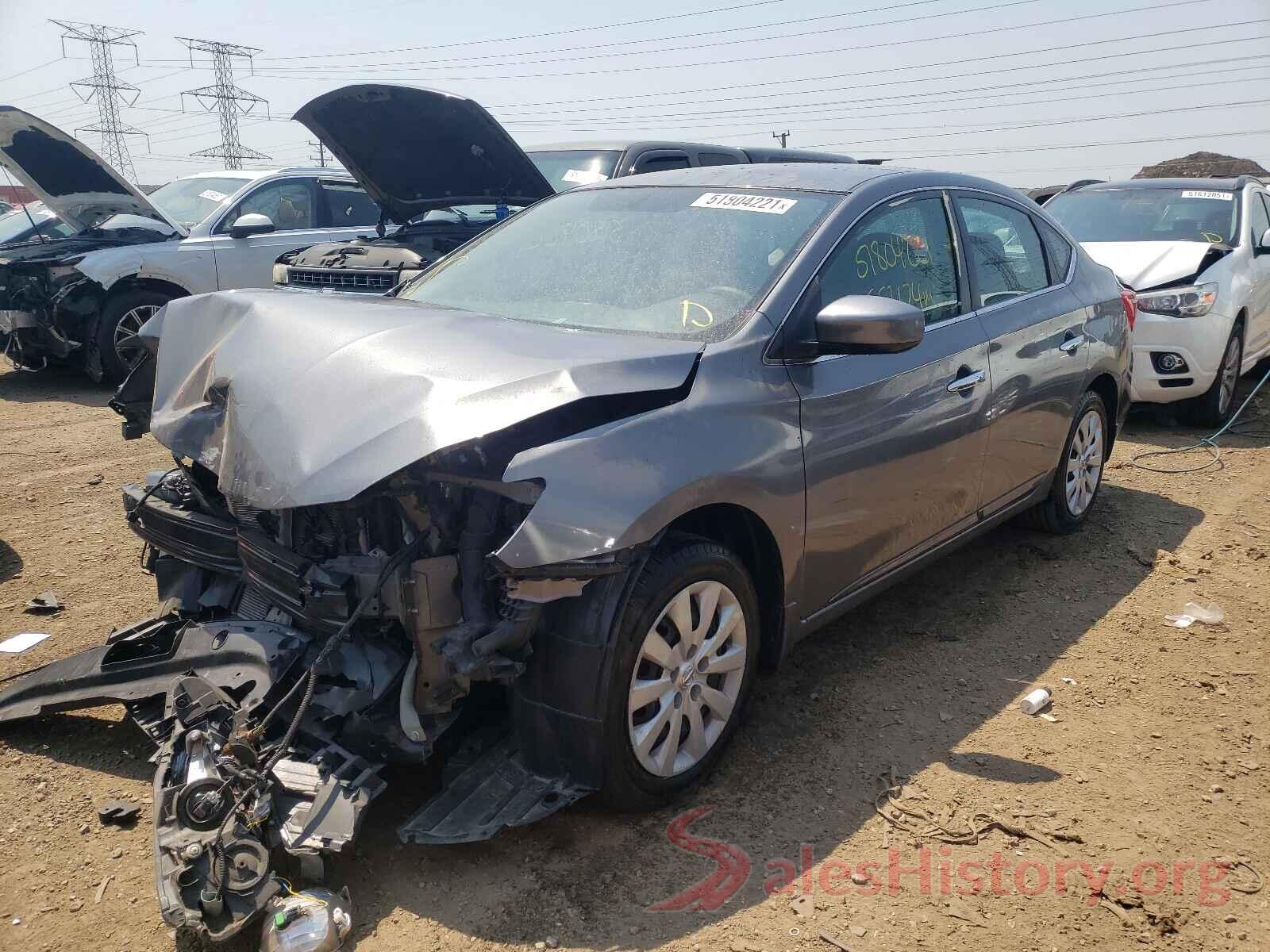 3N1AB7AP6HY317322 2017 NISSAN SENTRA