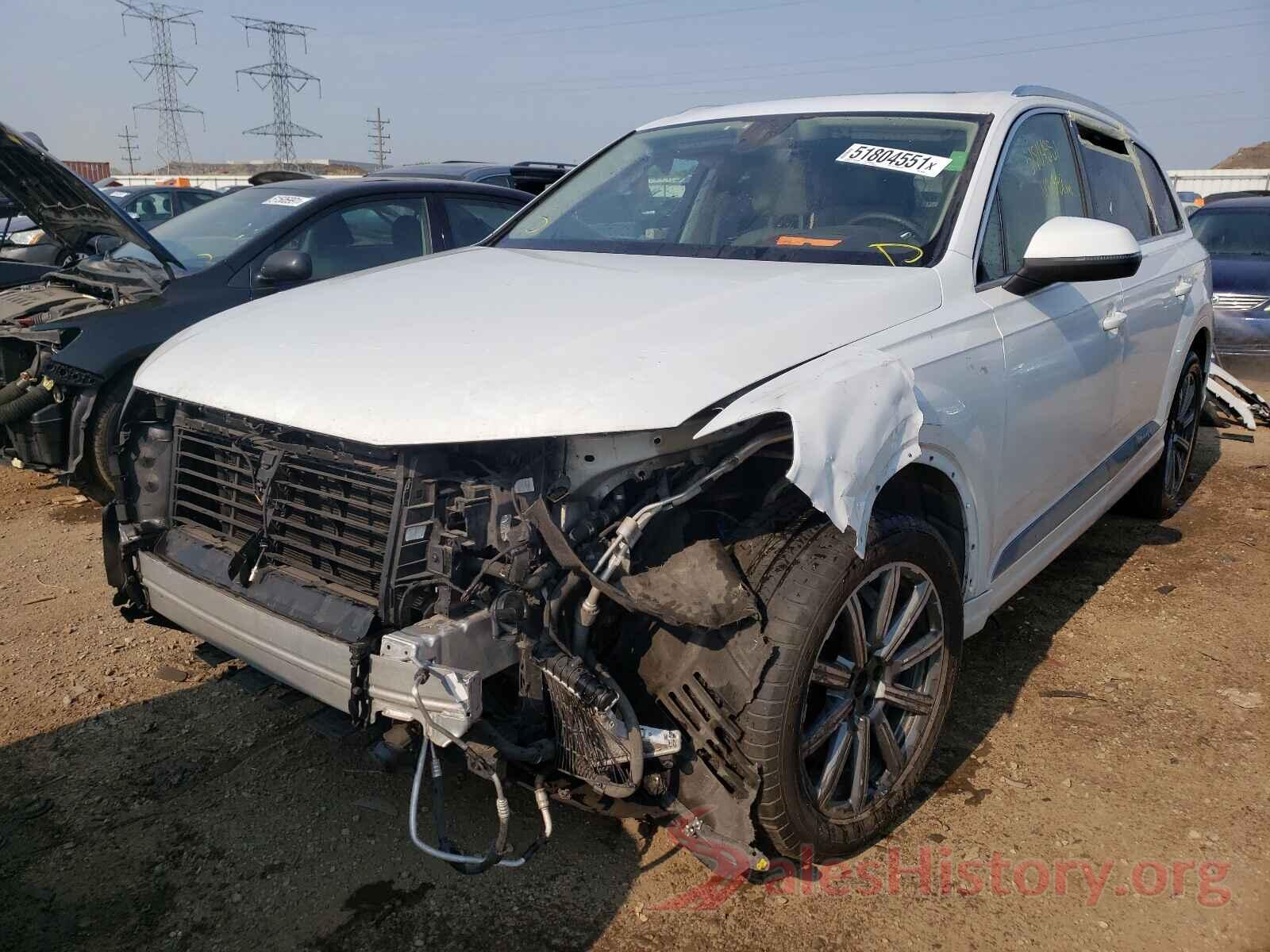 WA1VAAF77HD052642 2017 AUDI Q7