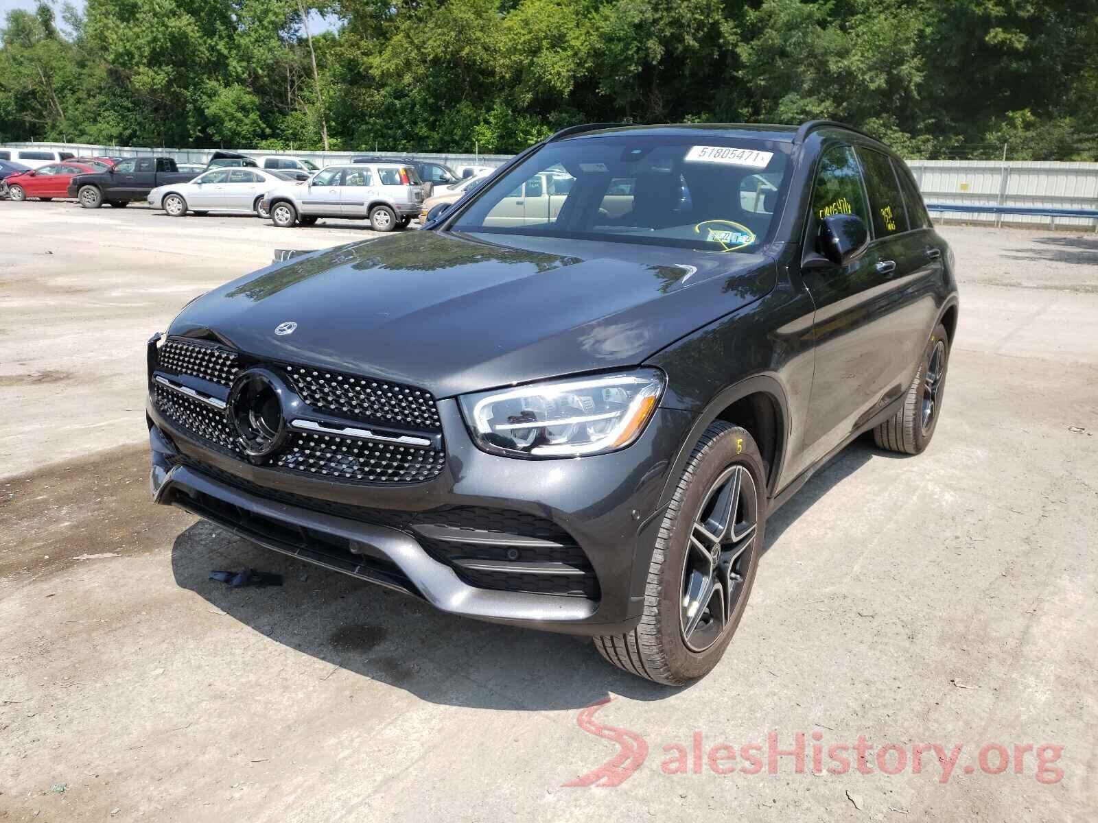 W1N0G8EB8MV282541 2021 MERCEDES-BENZ GLC-CLASS