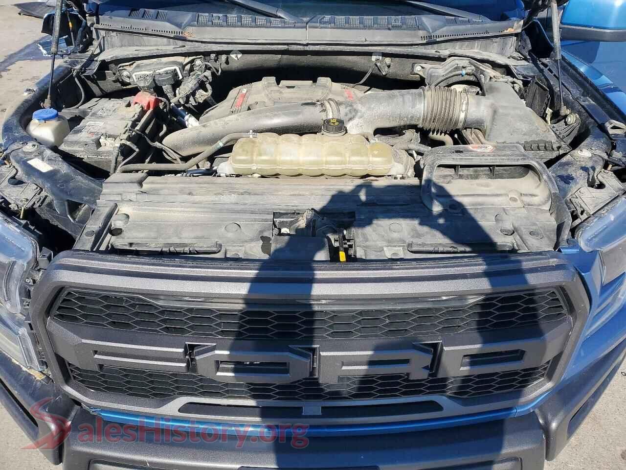 2019 FORD F150 VIN 1FTFW1RG9KFD54727, VIN plate