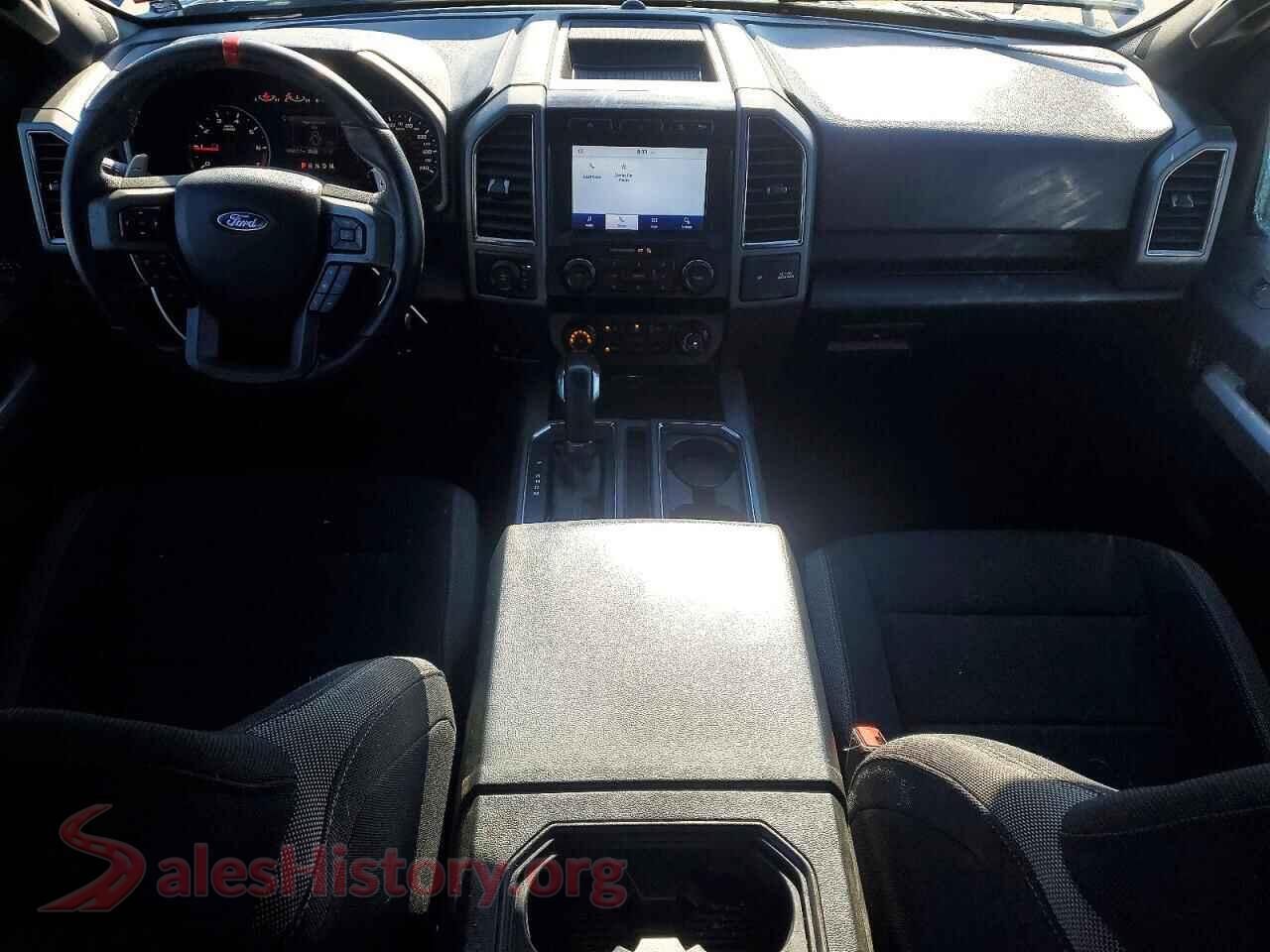 2019 FORD F150 VIN 1FTFW1RG9KFD54727, interior dashboard