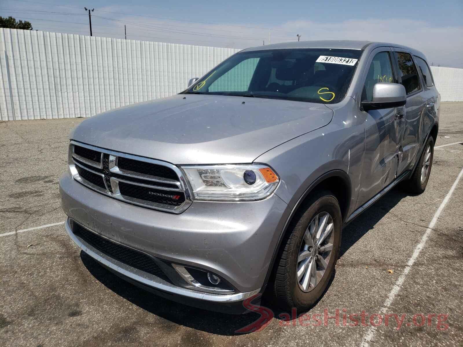 1C4RDJAG2LC262604 2020 DODGE DURANGO