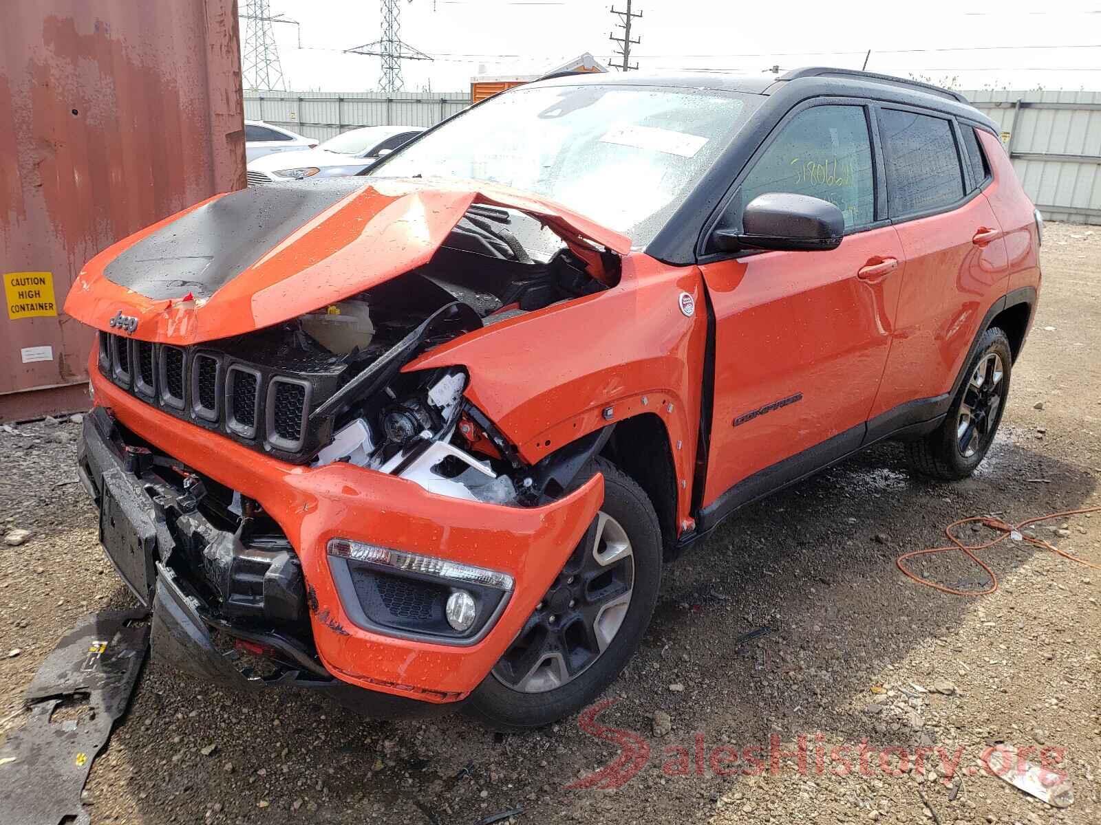 3C4NJDDB6JT116765 2018 JEEP COMPASS