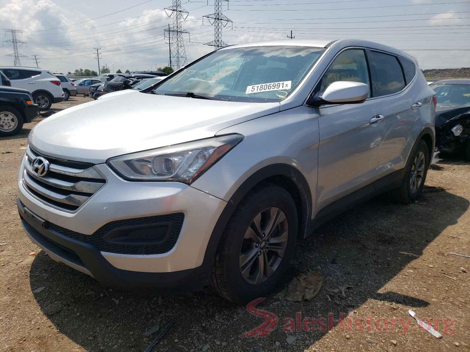 5XYZTDLB0GG368346 2016 HYUNDAI SANTA FE