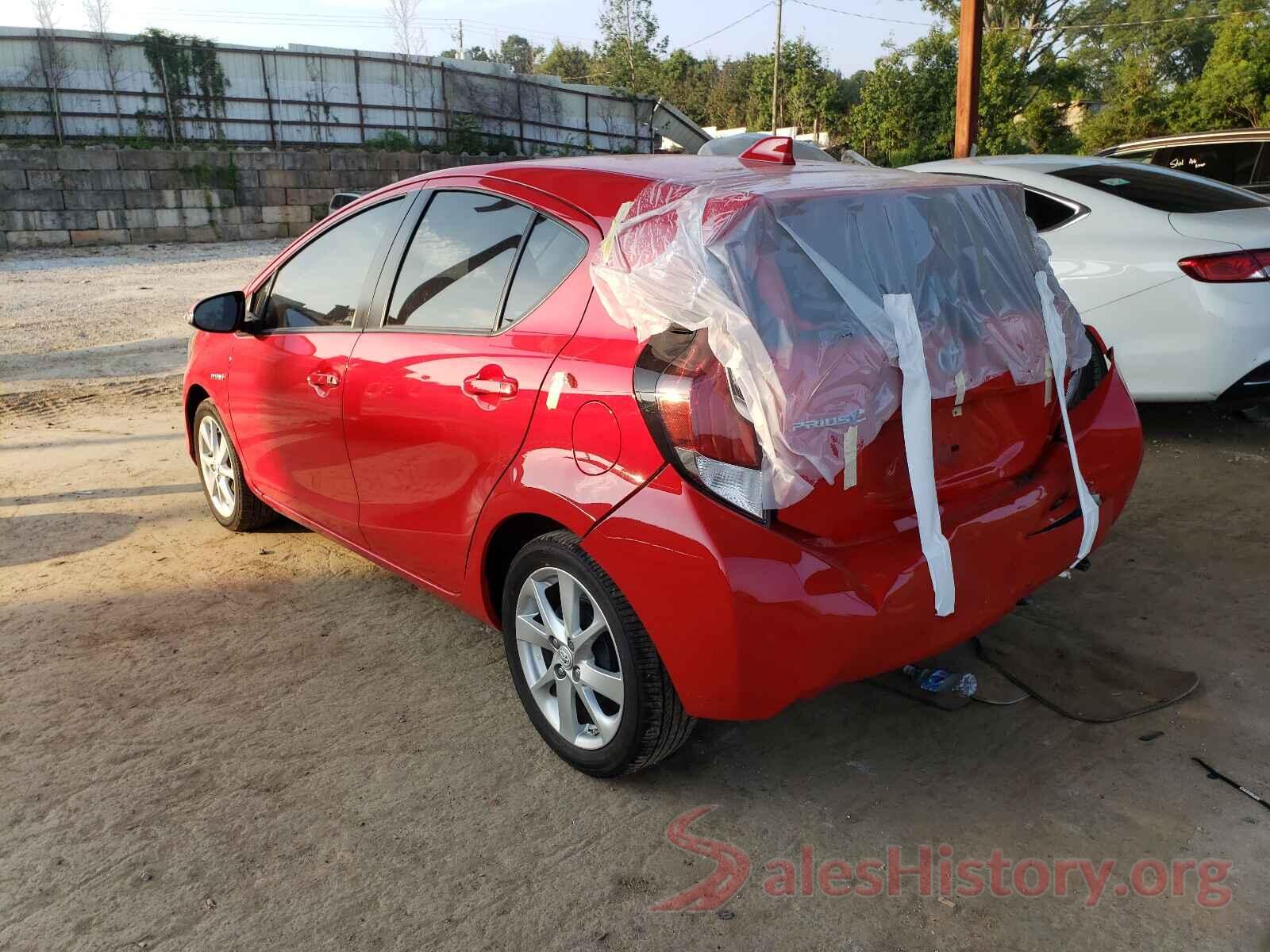 JTDKDTB34G1130048 2016 TOYOTA PRIUS