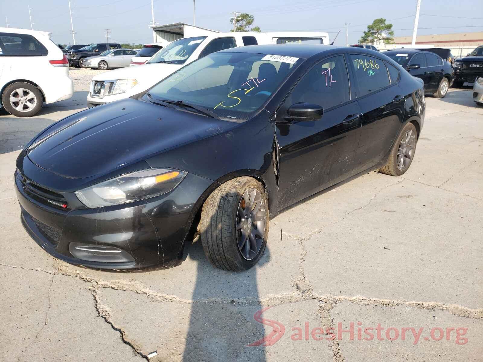 1C3CDFAA6GD680246 2016 DODGE DART