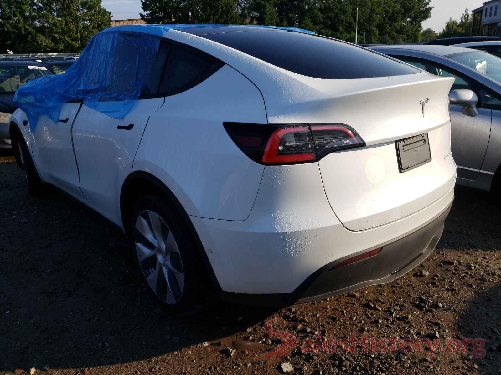 5YJYGDEE2LF043691 2020 TESLA MODEL Y