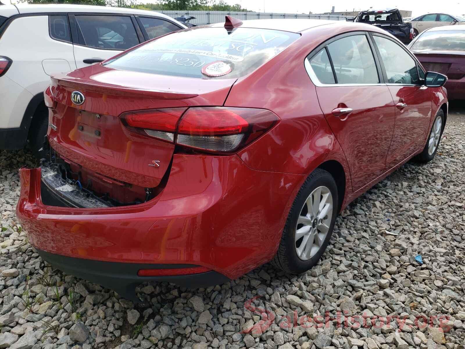 3KPFL4A74HE125588 2017 KIA FORTE