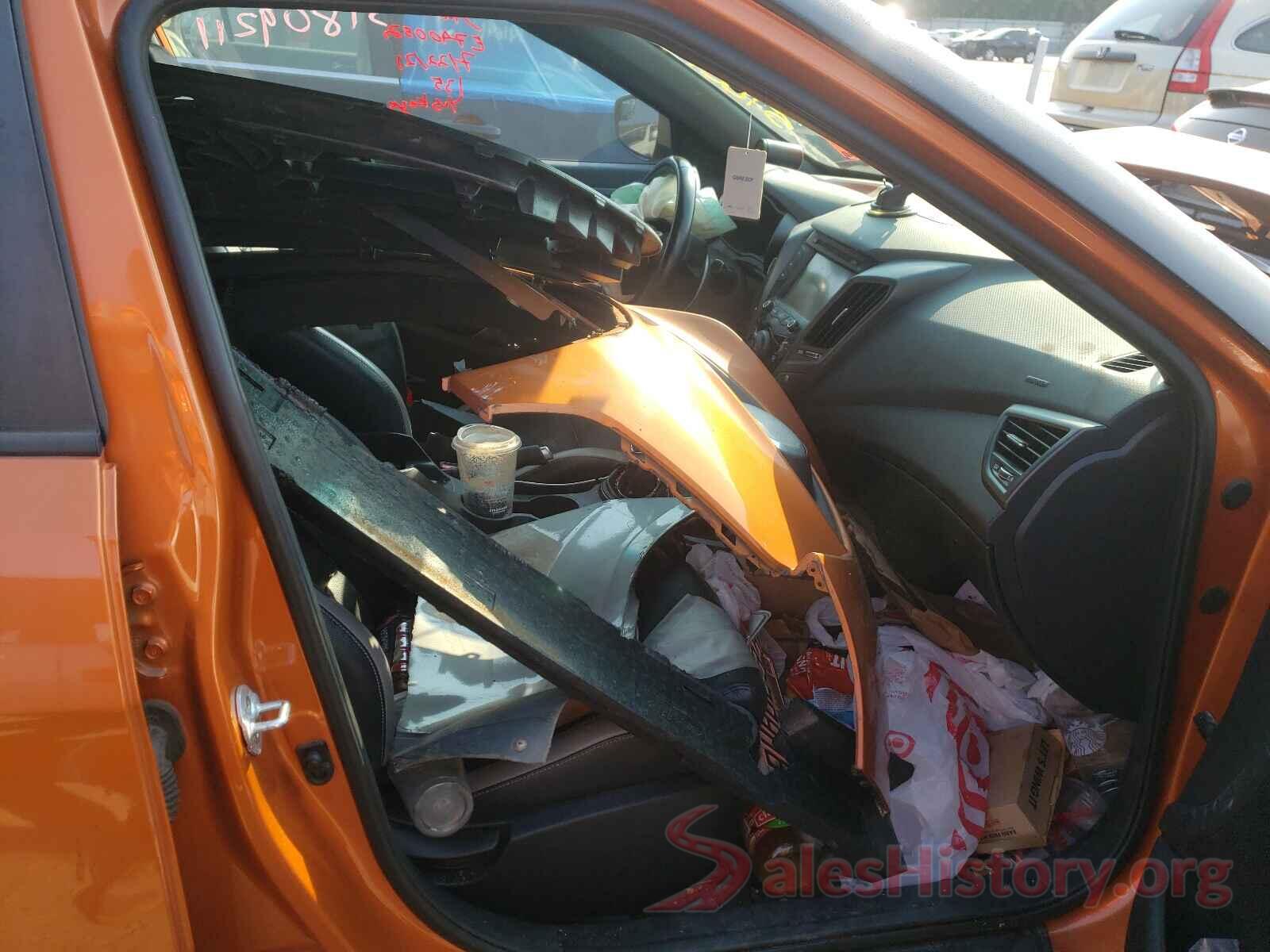 KMHTC6AE5GU273208 2016 HYUNDAI VELOSTER