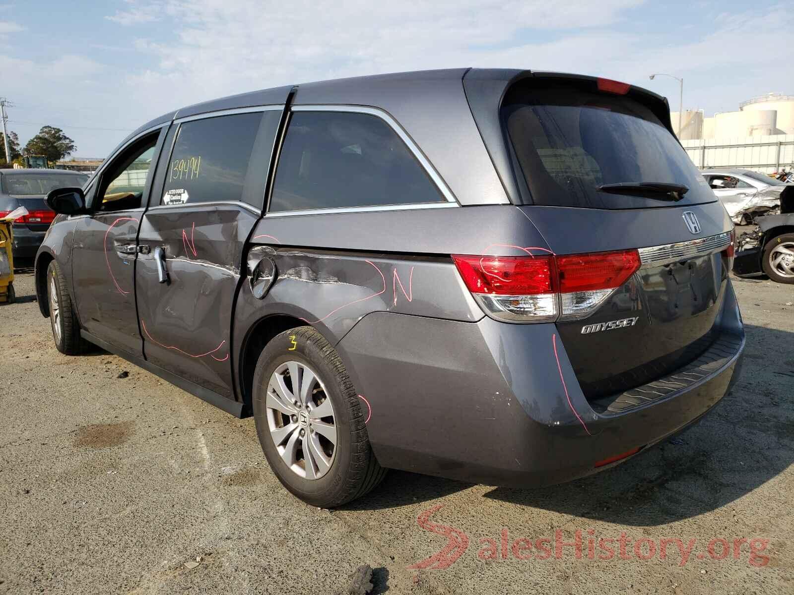 5FNRL5H61HB026379 2017 HONDA ODYSSEY