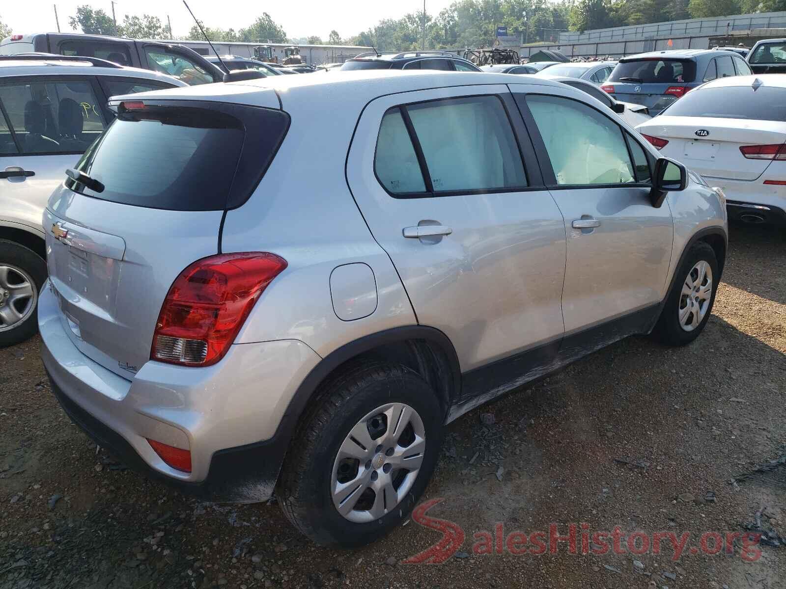 KL7CJKSB2JB734582 2018 CHEVROLET TRAX