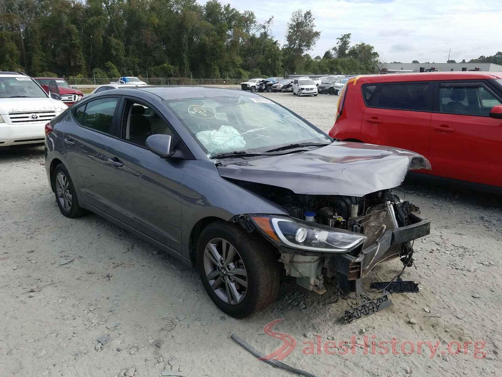 5NPD84LF7JH253869 2018 HYUNDAI ELANTRA