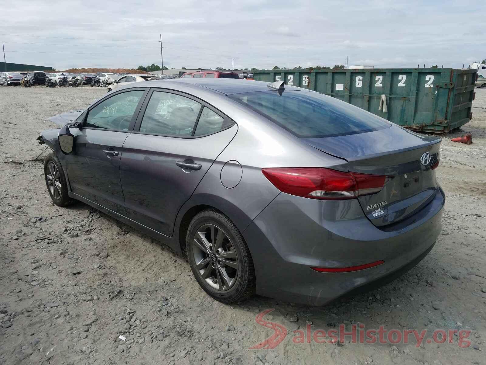 5NPD84LF7JH253869 2018 HYUNDAI ELANTRA