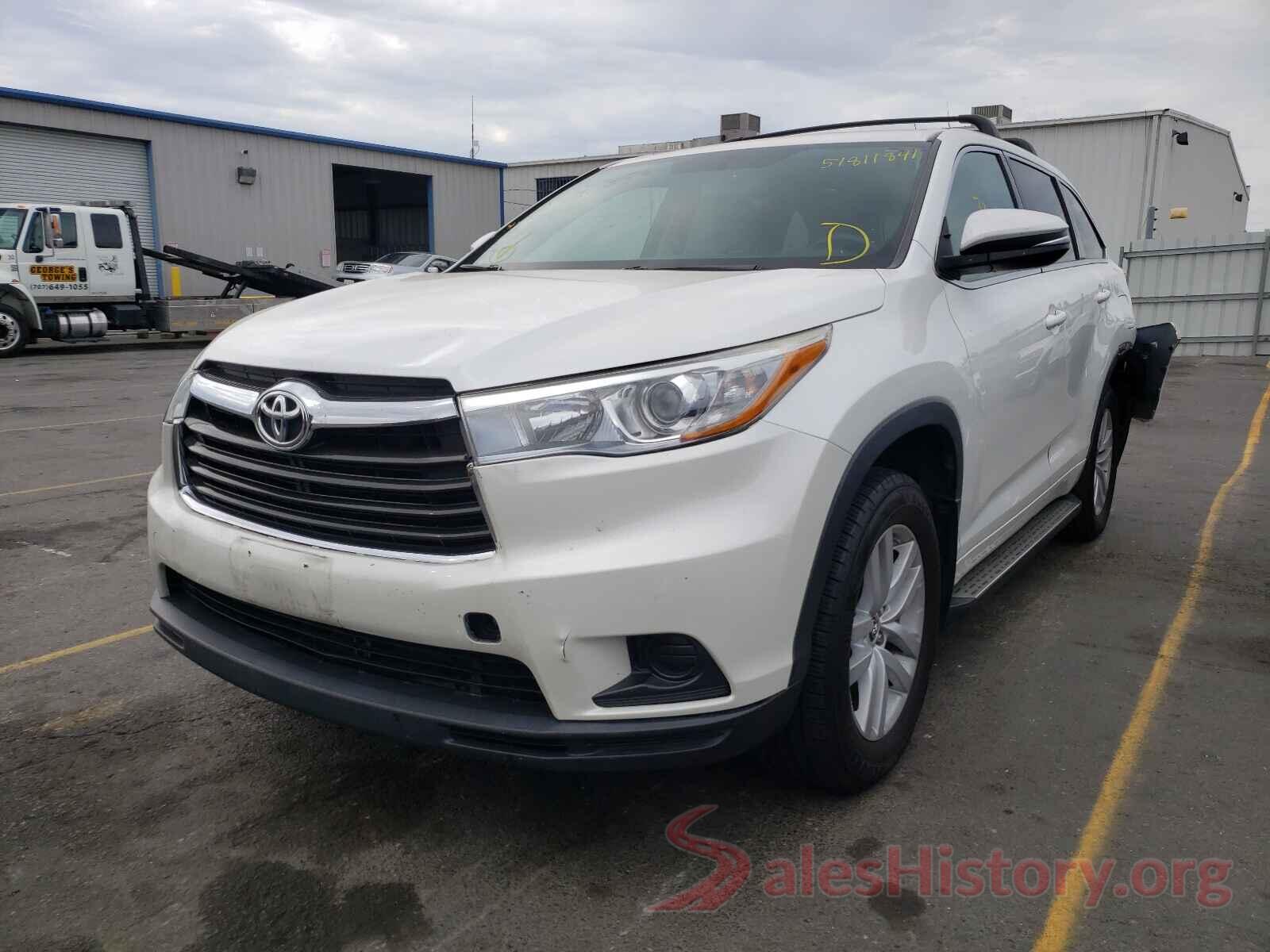 5TDZKRFH0GS154749 2016 TOYOTA HIGHLANDER