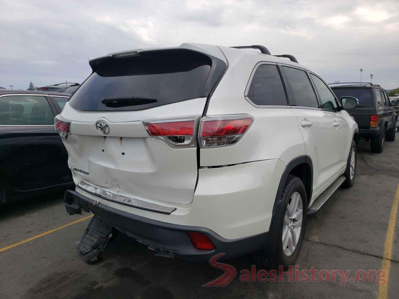 5TDZKRFH0GS154749 2016 TOYOTA HIGHLANDER