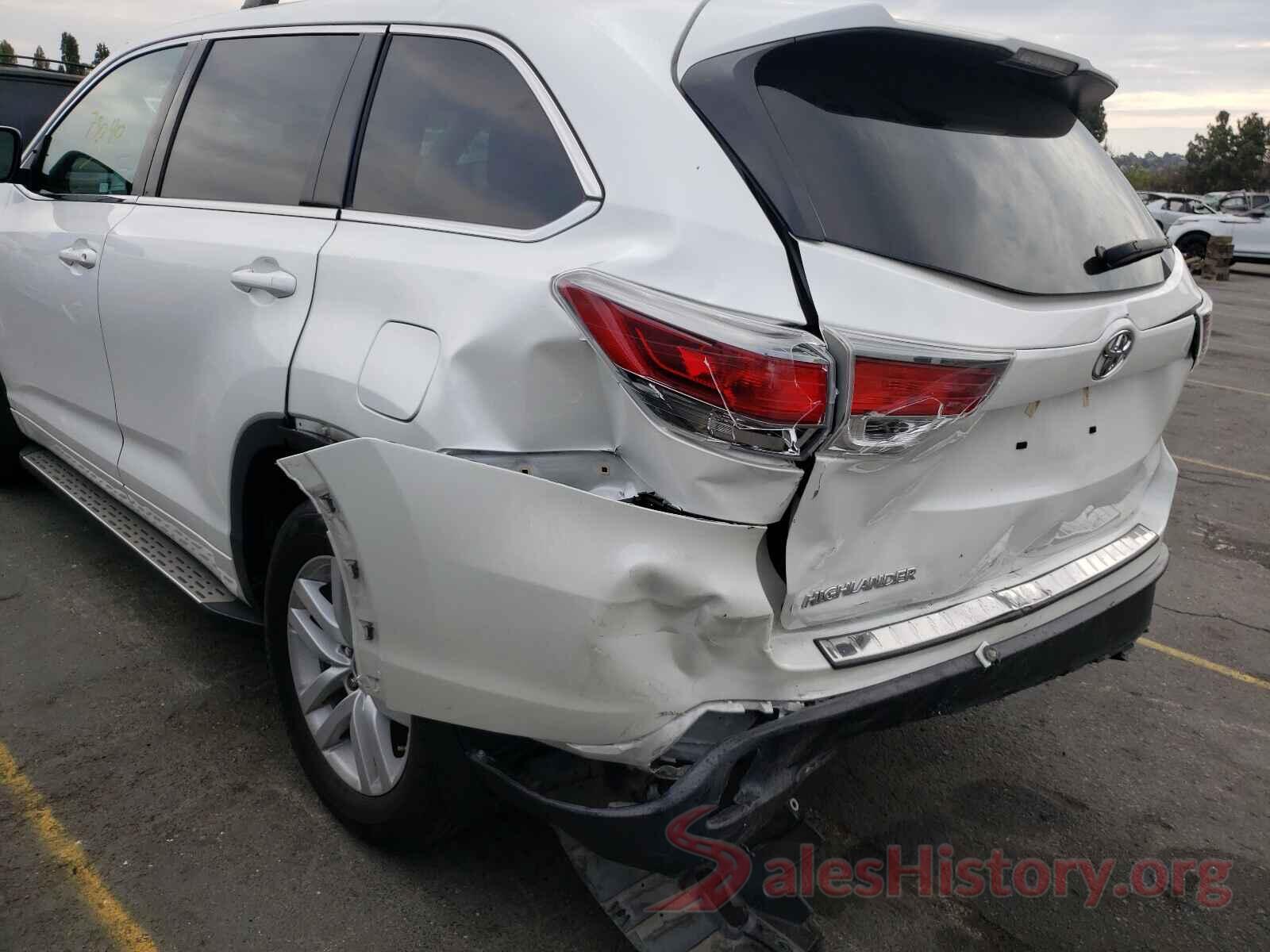 5TDZKRFH0GS154749 2016 TOYOTA HIGHLANDER