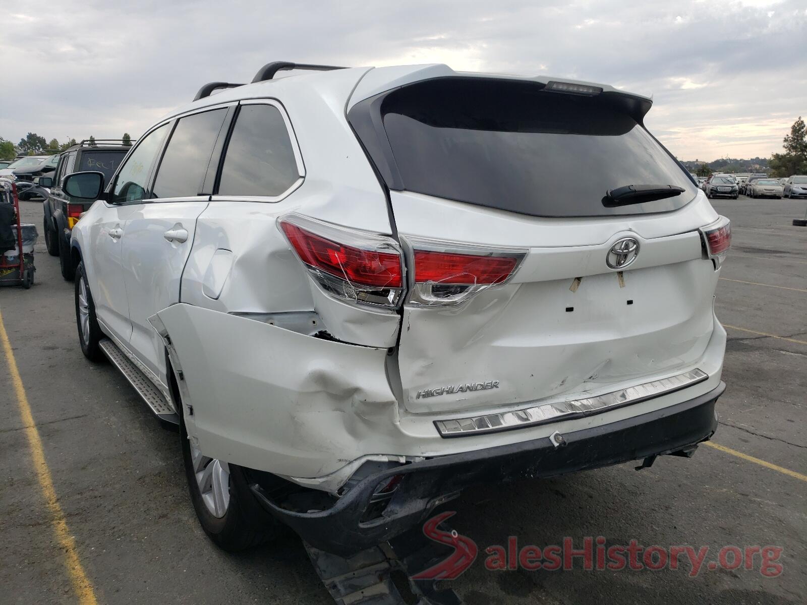 5TDZKRFH0GS154749 2016 TOYOTA HIGHLANDER