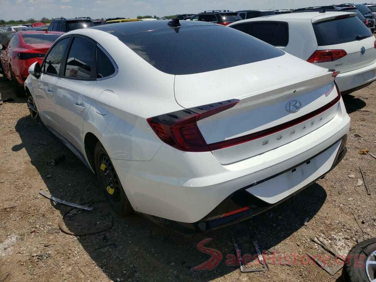 KMHL14JAXMA146913 2021 HYUNDAI SONATA