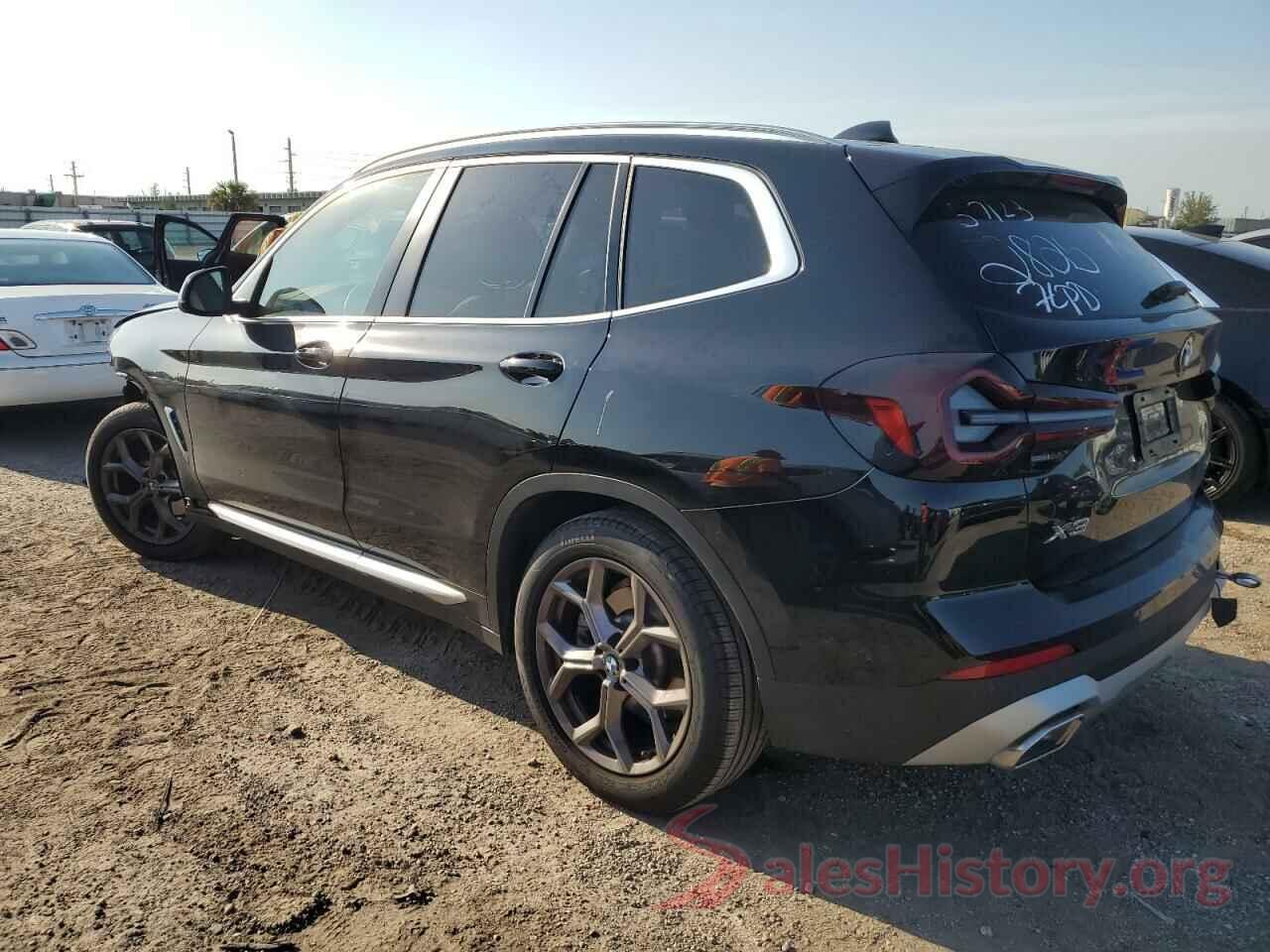 5UX43DP07N9J72825 2022 BMW X3