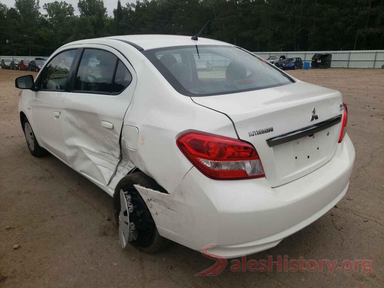 ML32F3FJ4JHF09249 2018 MITSUBISHI MIRAGE