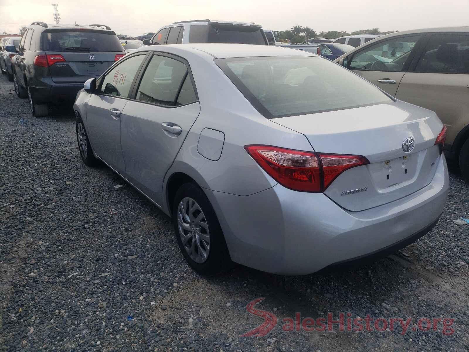 2T1BURHE7KC159981 2019 TOYOTA COROLLA