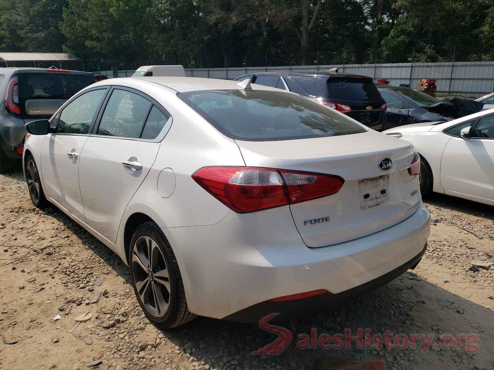 KNAFX4A86G5481562 2016 KIA FORTE