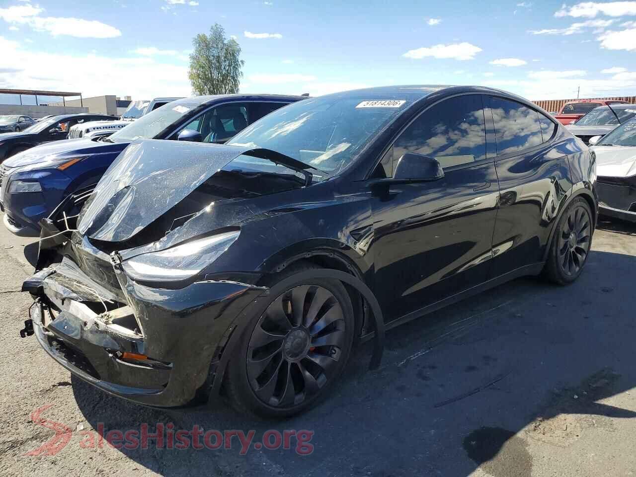 5YJYGDEF7LF014096 2020 TESLA MODEL Y