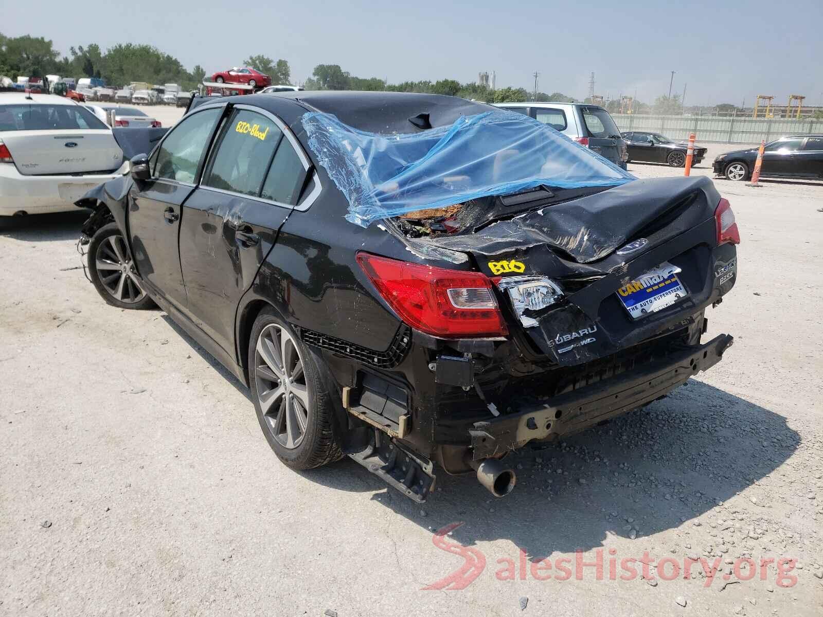 4S3BNAN6XH3026645 2017 SUBARU LEGACY