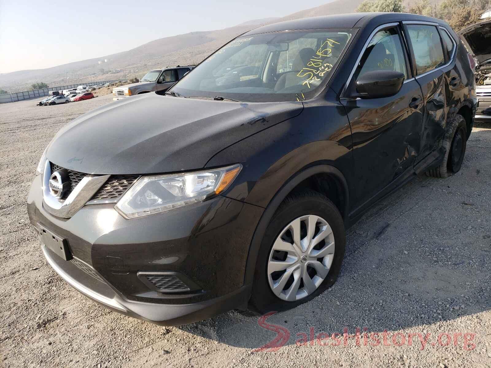 KNMAT2MV4GP687739 2016 NISSAN ROGUE