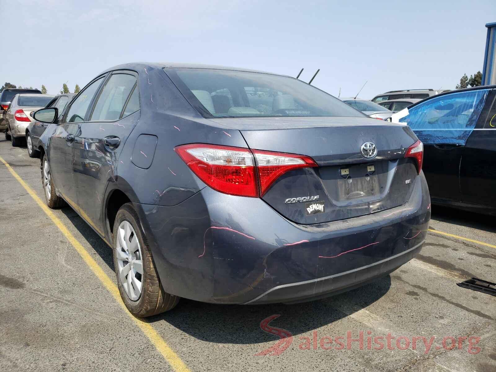 5YFBURHE5GP392510 2016 TOYOTA COROLLA