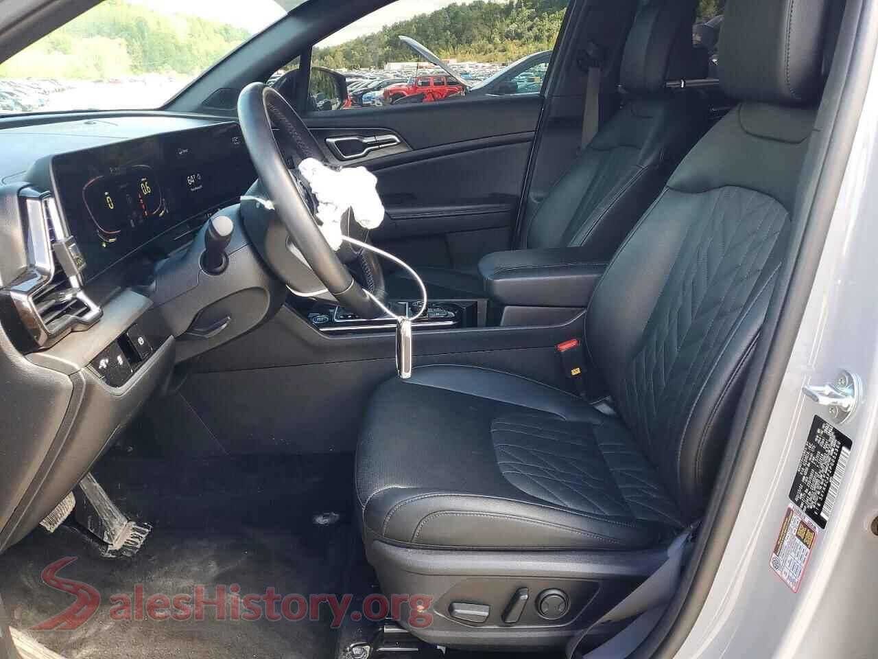 2023 KIA SPORTAGE VIN 5XYK6CAF2PG052360, engine bay