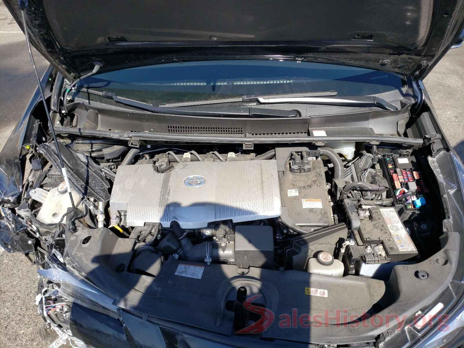 JTDKARFUXK3077061 2019 TOYOTA PRIUS