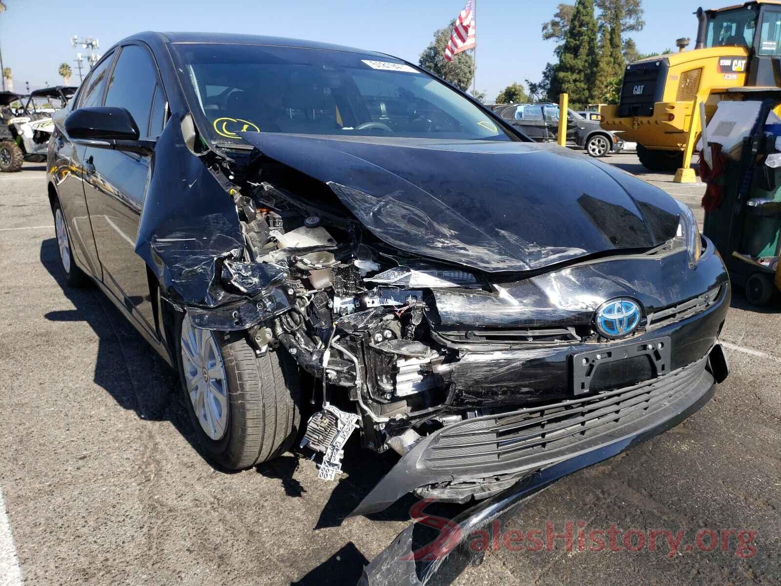 JTDKARFUXK3077061 2019 TOYOTA PRIUS