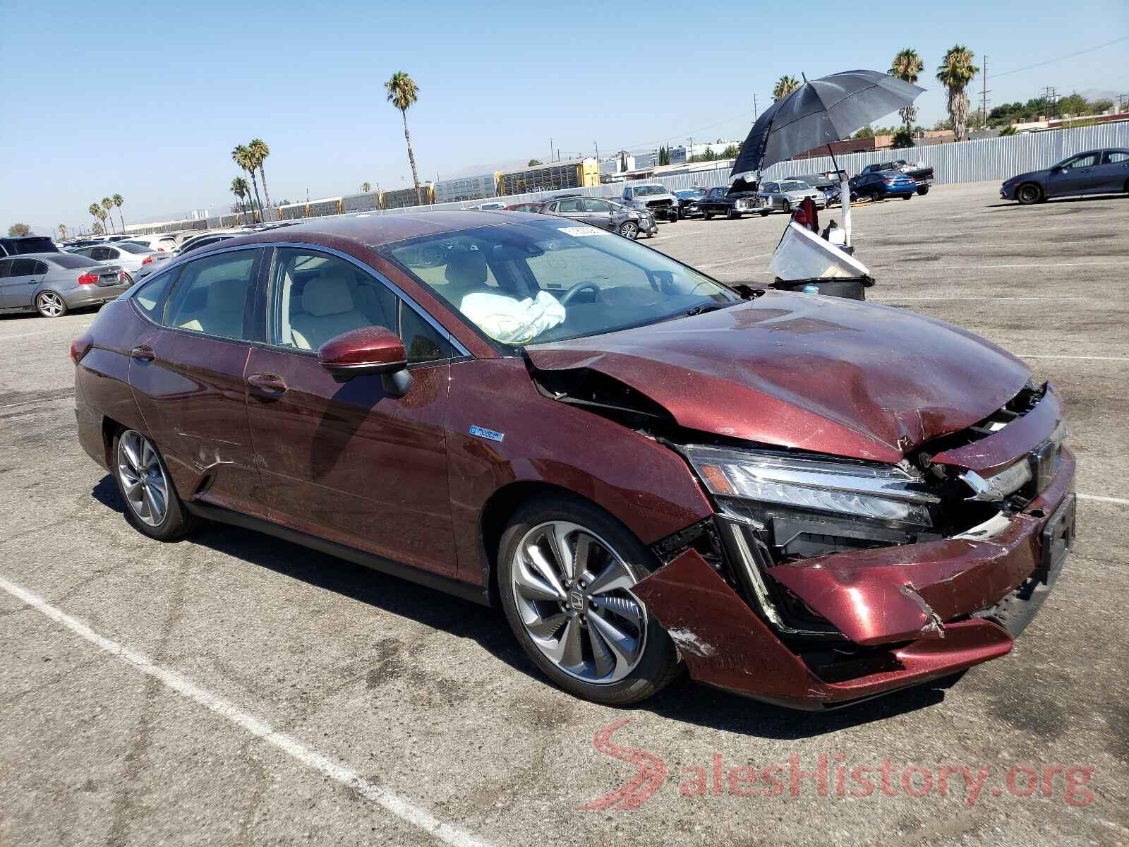 JHMZC5F10KC003301 2019 HONDA CLARITY