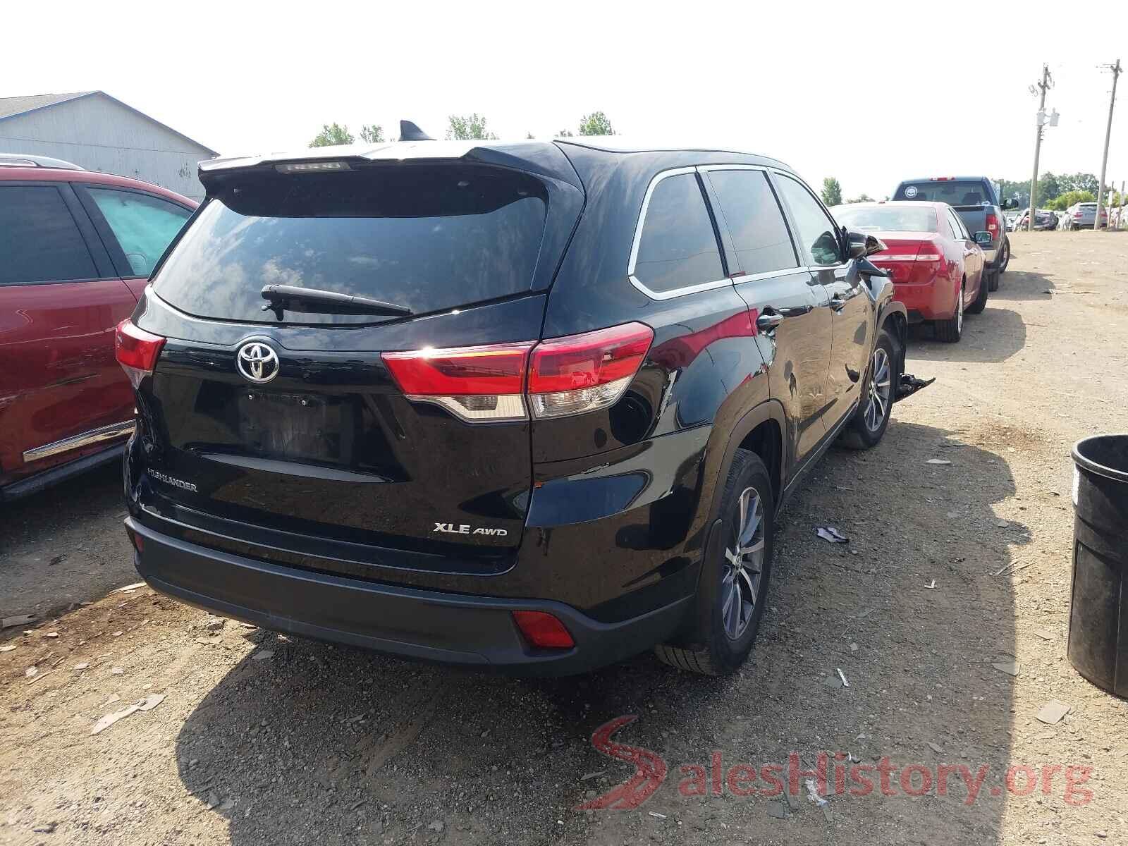 5TDJZRFH3HS522576 2017 TOYOTA HIGHLANDER