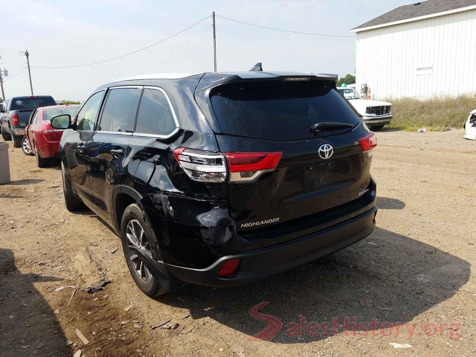 5TDJZRFH3HS522576 2017 TOYOTA HIGHLANDER