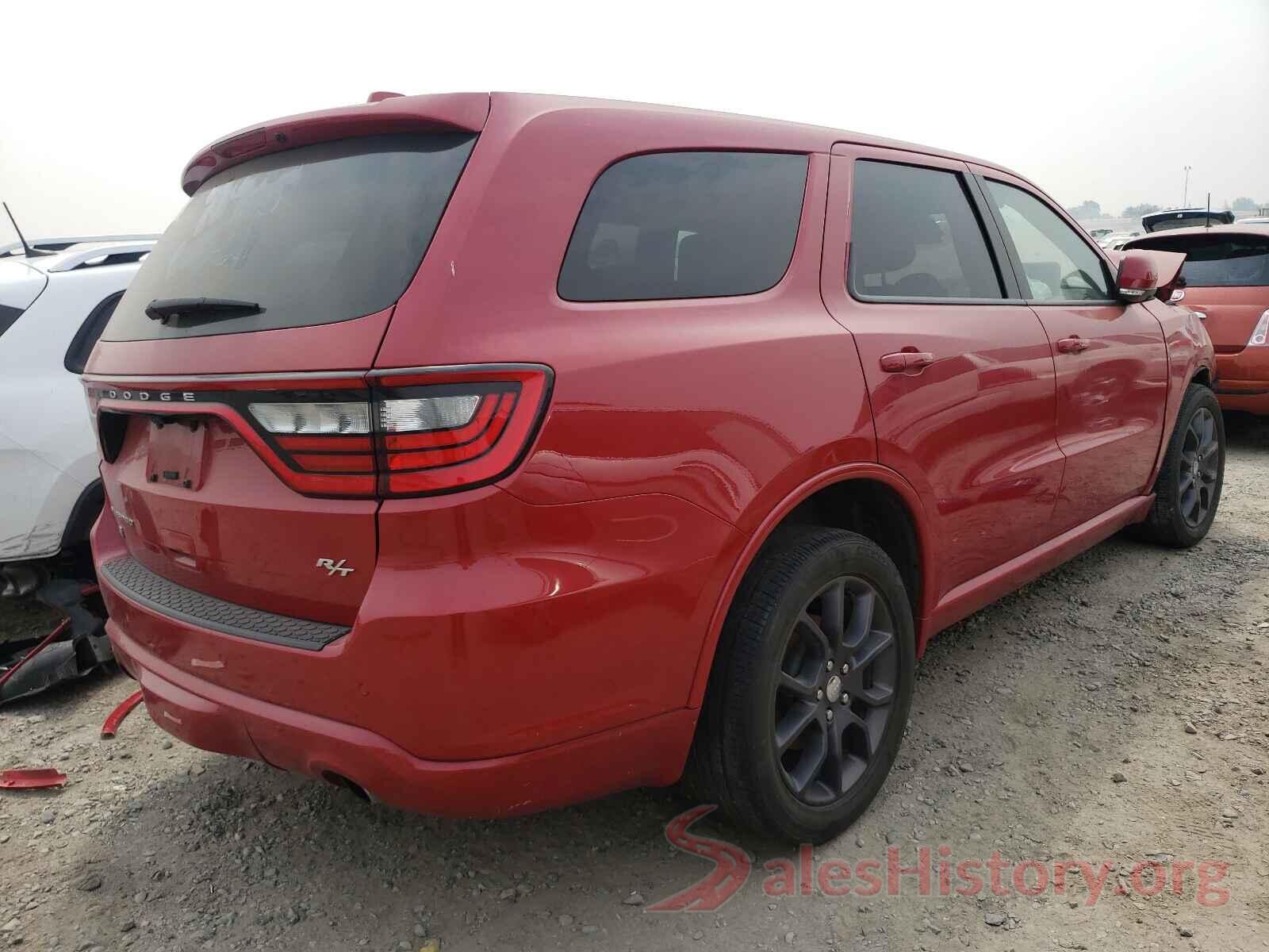 1C4SDJCTXJC439537 2018 DODGE DURANGO