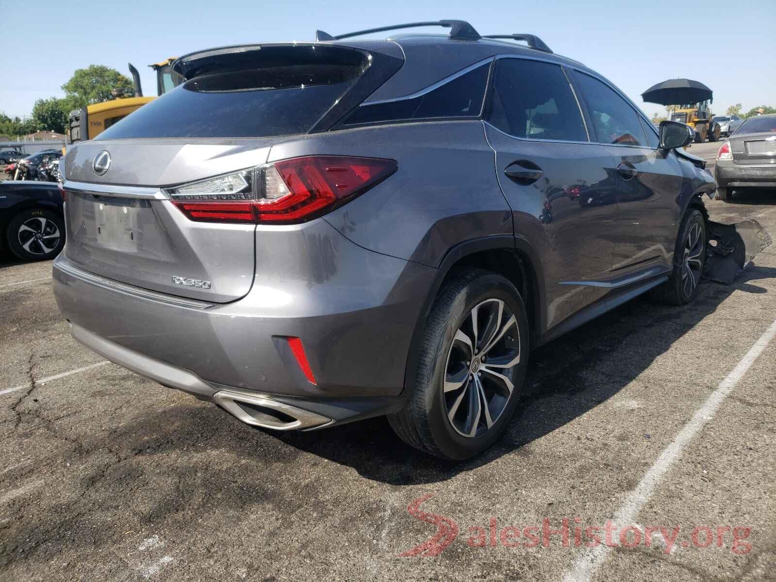 2T2ZZMCA6HC068342 2017 LEXUS RX350