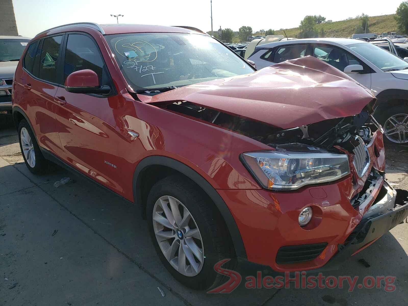 5UXWX9C32H0W67954 2017 BMW X3