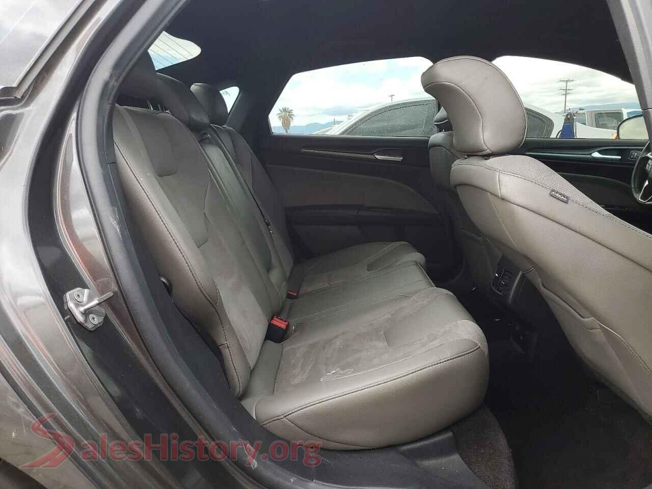 2017 FORD FUSION VIN 3FA6P0VP8HR398555, odometer mileage